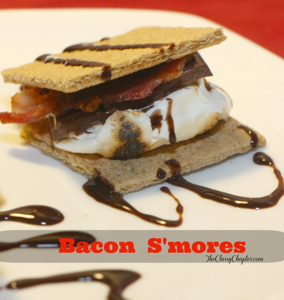 Bacon, Chocolate and Marshmallows! This is one dessert that you simply can't go wrong with! 