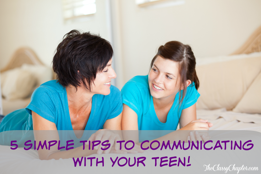 Communicating with your teen is so important. These 5 tips will help you ensure you are keeping the lines of communication open.