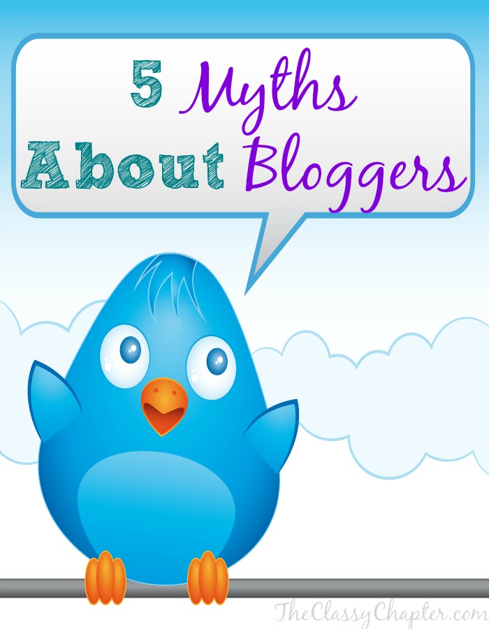 5 Myths About Bloggers