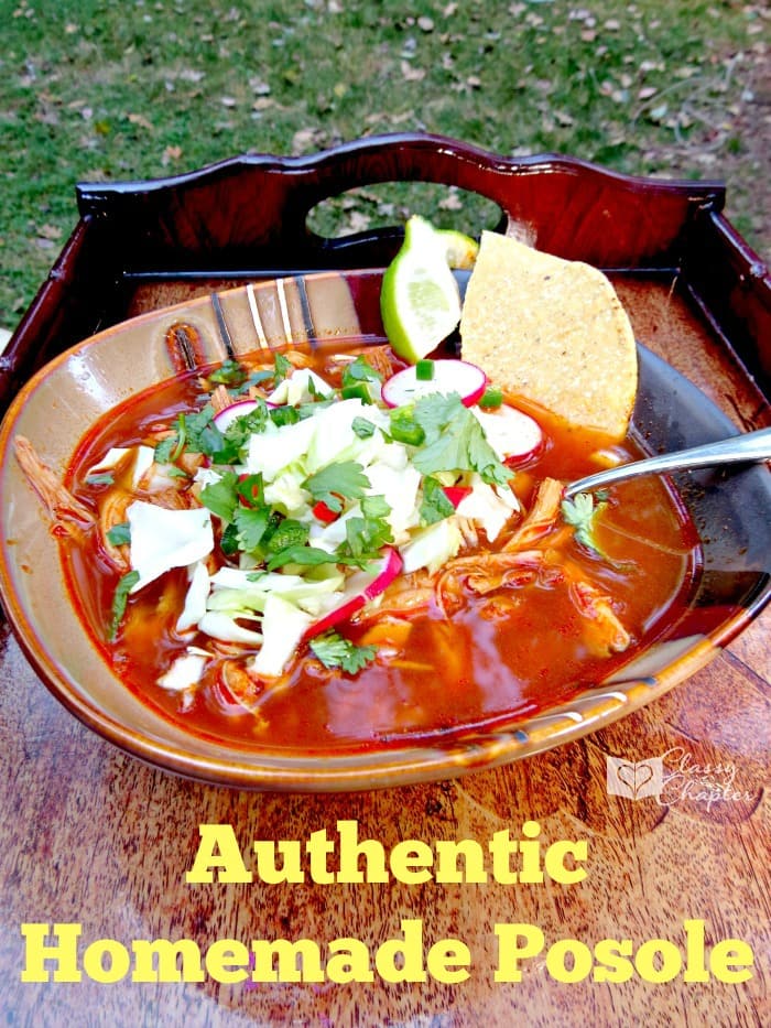 This is the real deal people! True authentic homemade posole.