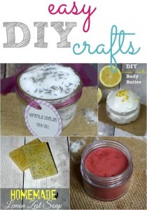 Easy DIY crafts are my favorite! Easy crafts just make life easier. Everything from homemade beauty products to fun crafts for the kids!