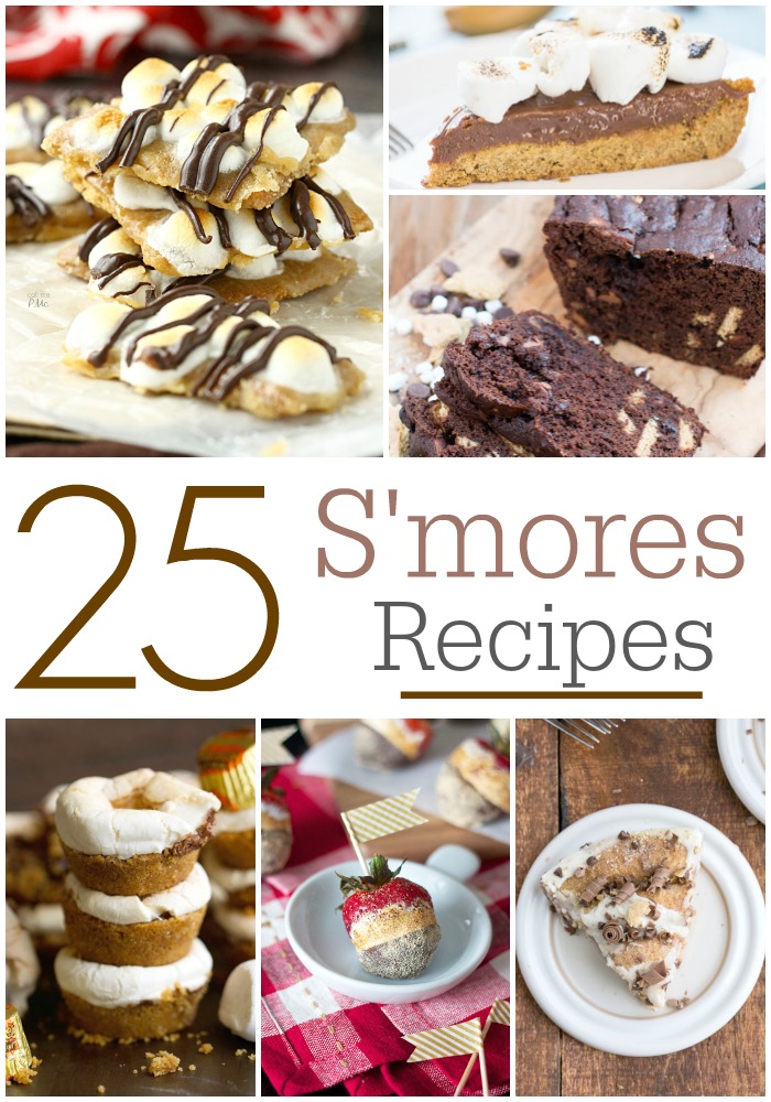 S'mores are the best dessert ever! These 25 s'mores recipes are perfect for anytime of the year.