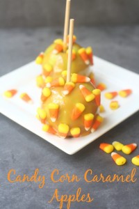 Halloween recipes are so fun! You can really get creative and come up with easy desserts. This candy corn caramel recipe is no different. It's an easy dessert recipe or fall recipe.