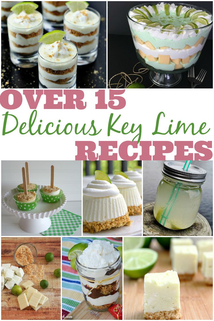 Do you love key limes? Need to find some fun and creative key lime recipes? These key lime desserts and drinks are delicious.