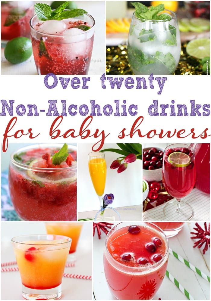 Need some non-alcoholic baby shower drink ideas? These mocktails are perfect for any baby shower.