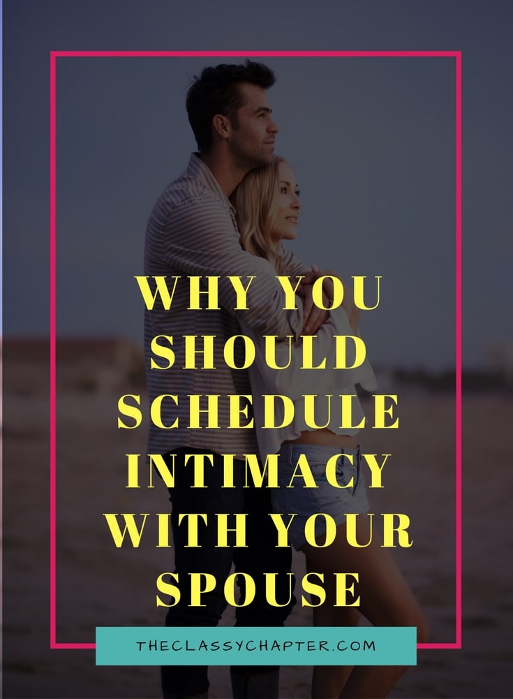 Need some tips on how to make your marriage better? Have you thought about scheduling intimate time with your spouse? It might have more benefits than you realize.