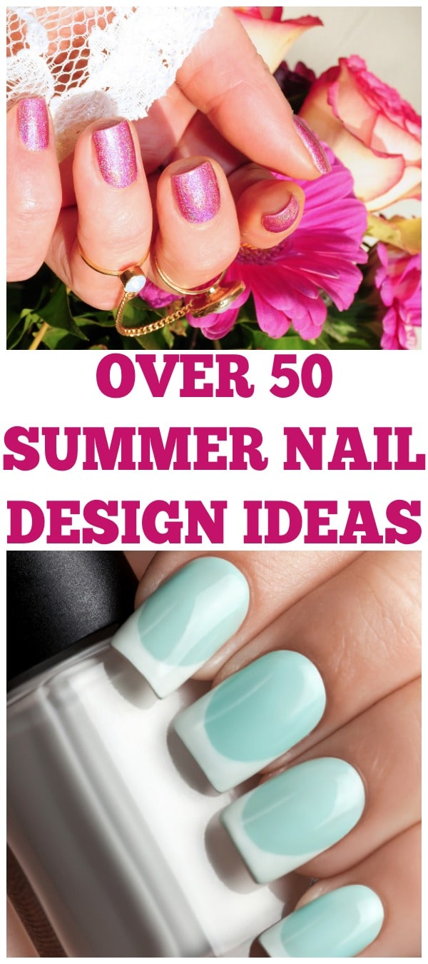 Looking to pamper yourself this summer with some cute nails? Here are some great nail designs perfect for summer. Nail designs | Nail design for summer | nail design inspiration | beauty