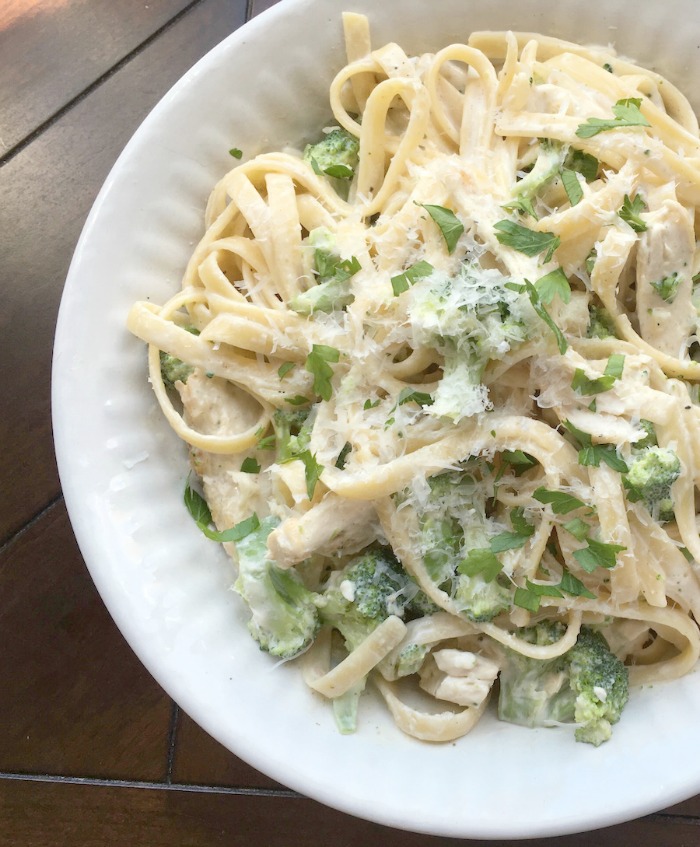 chicken broccoli alfredo