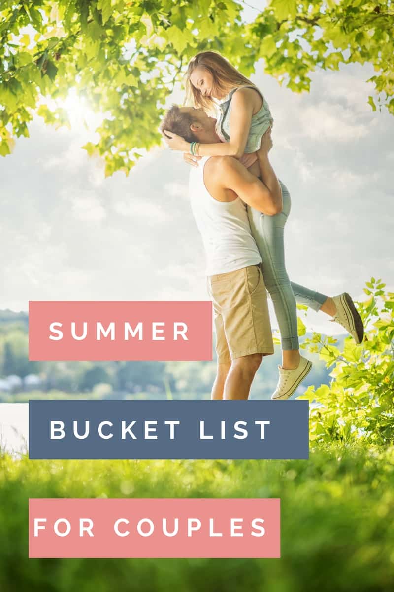 Ready to get in some good quality time with your spouse this summer? This bucket list for couples is the perfect way to do that.