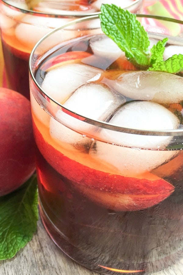 Instant Pot Peach Iced Tea