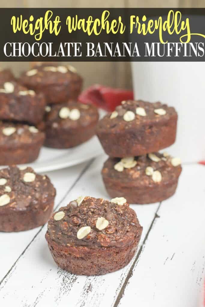 weight watcher chocolate muffins. low point dessert ideas