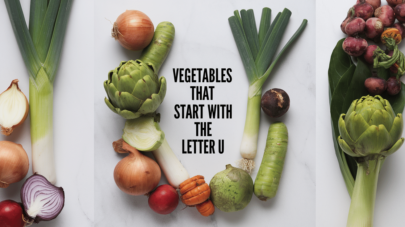 25 Unique Vegetables that Start with The U