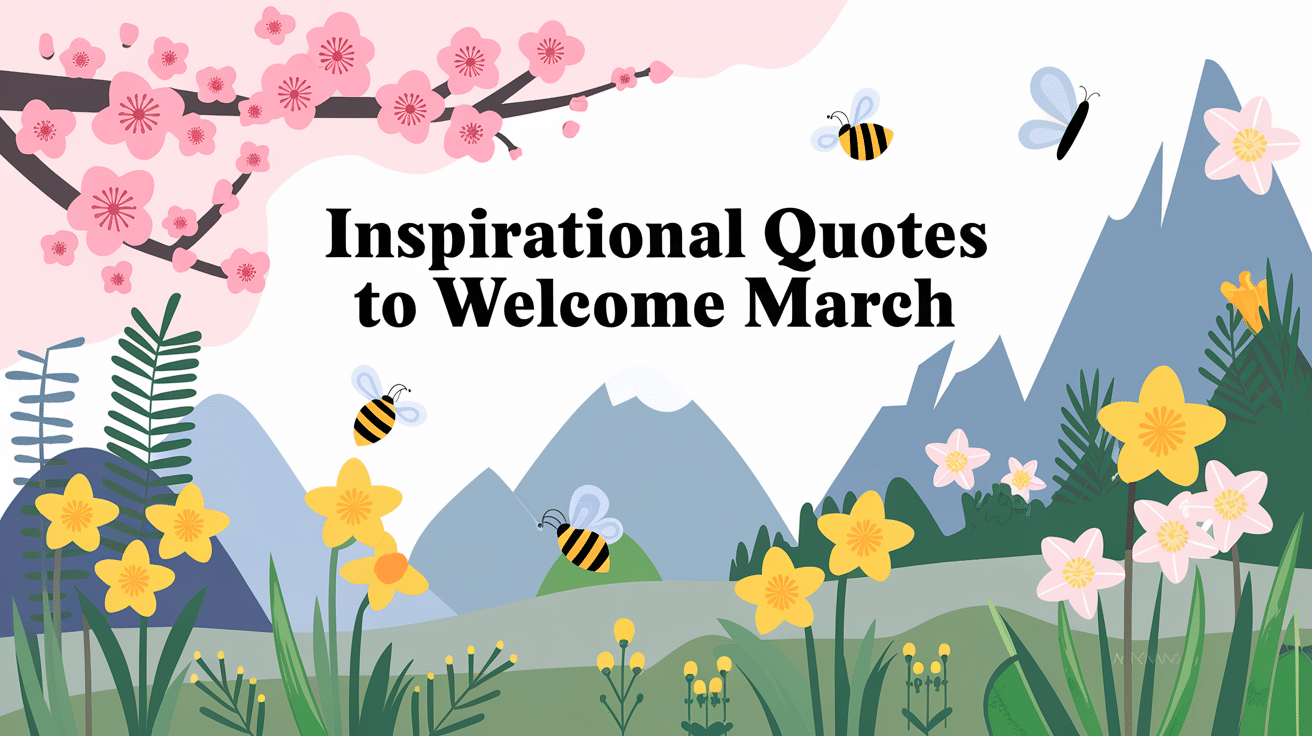 330 Inspirational Quotes to Welcome March