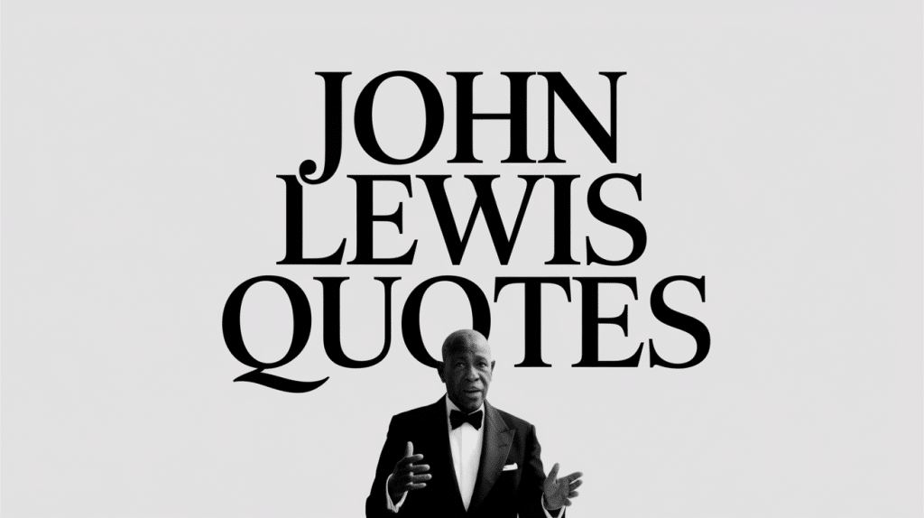 80 Inspiring John Lewis Quotes to Live By