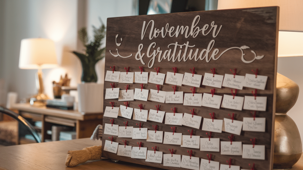 November & Gratitude