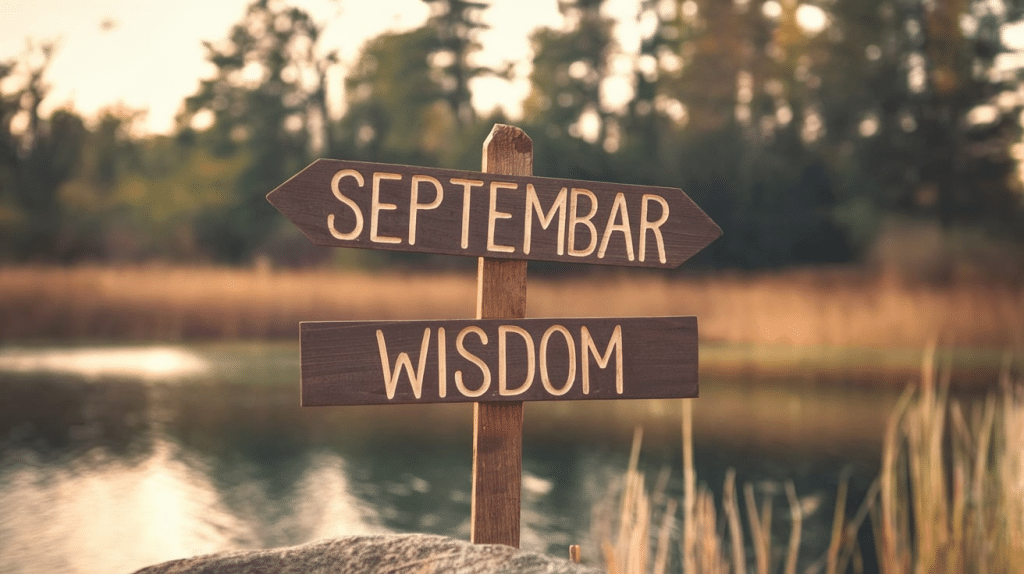 September Wisdom and Reflection