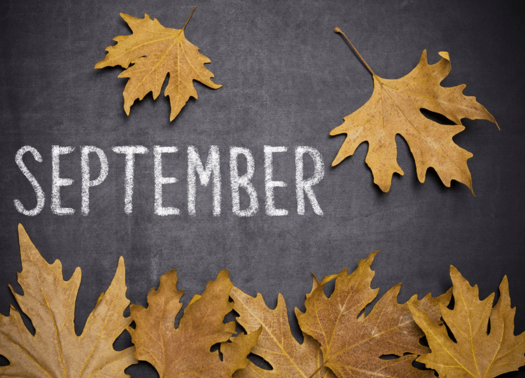 September and New Beginnings