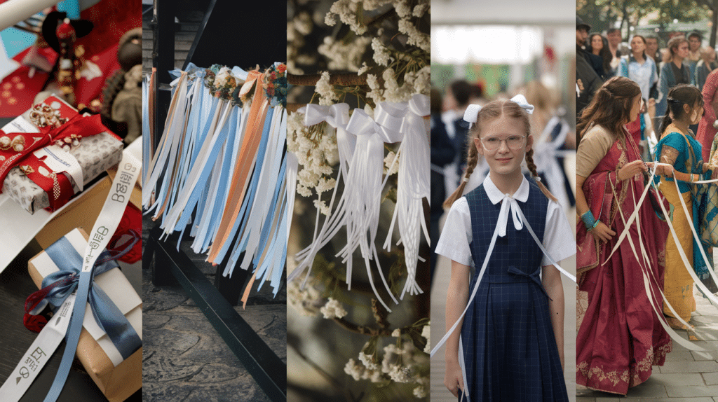 White Ribbon Across Different Cultures and Traditions