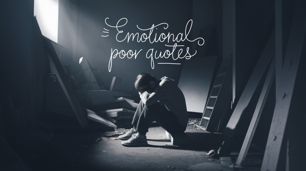 130+ Emotional Poor Quotes to Help You Overcome Tough Times