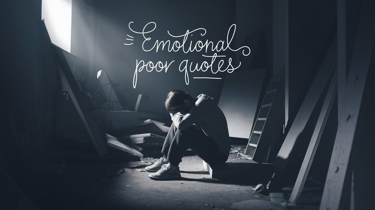 Emotional Poor Quotes to Help You Overcome Tough Times