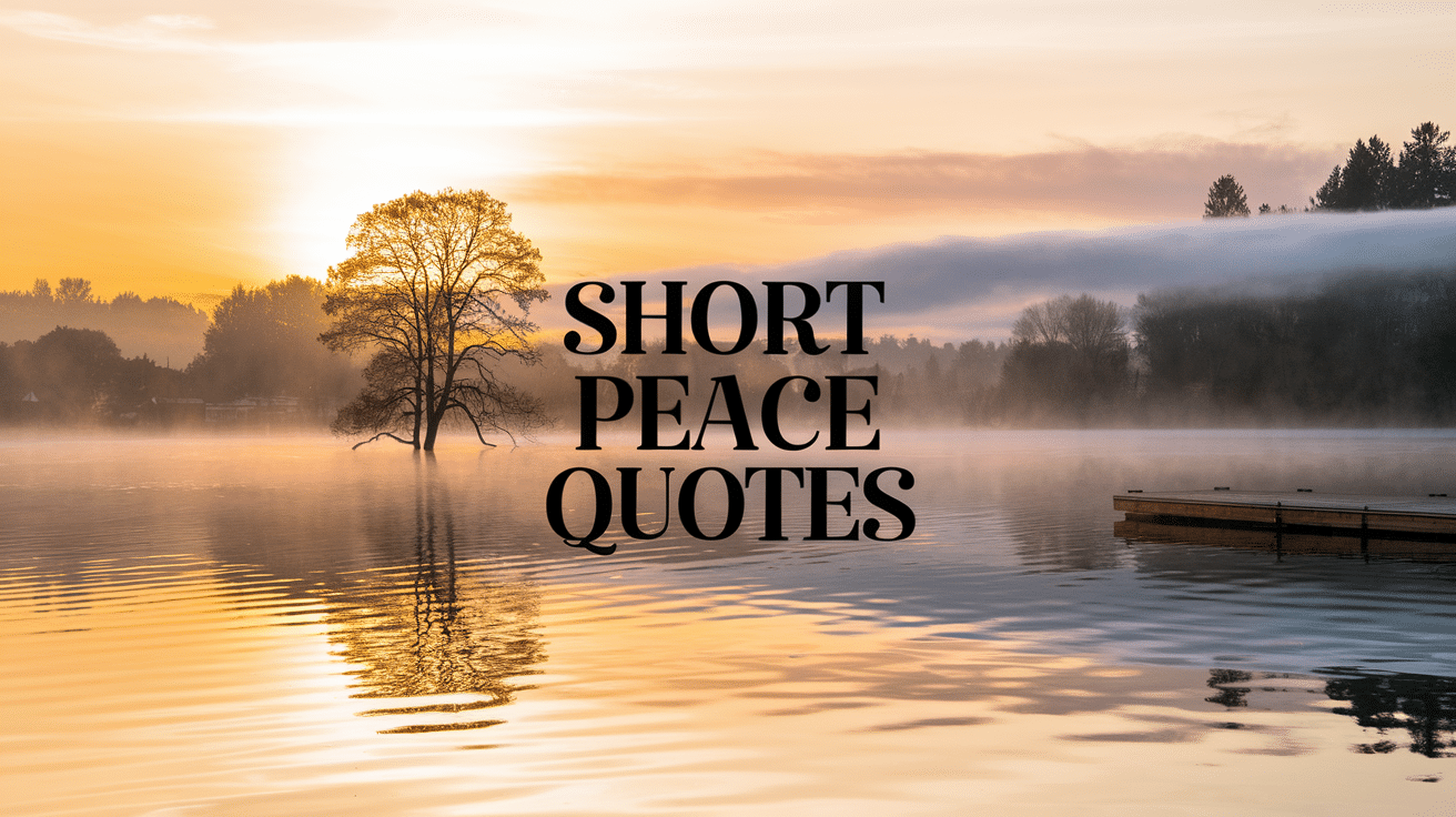 200 Short Peace Quotes to Inspire Your Day