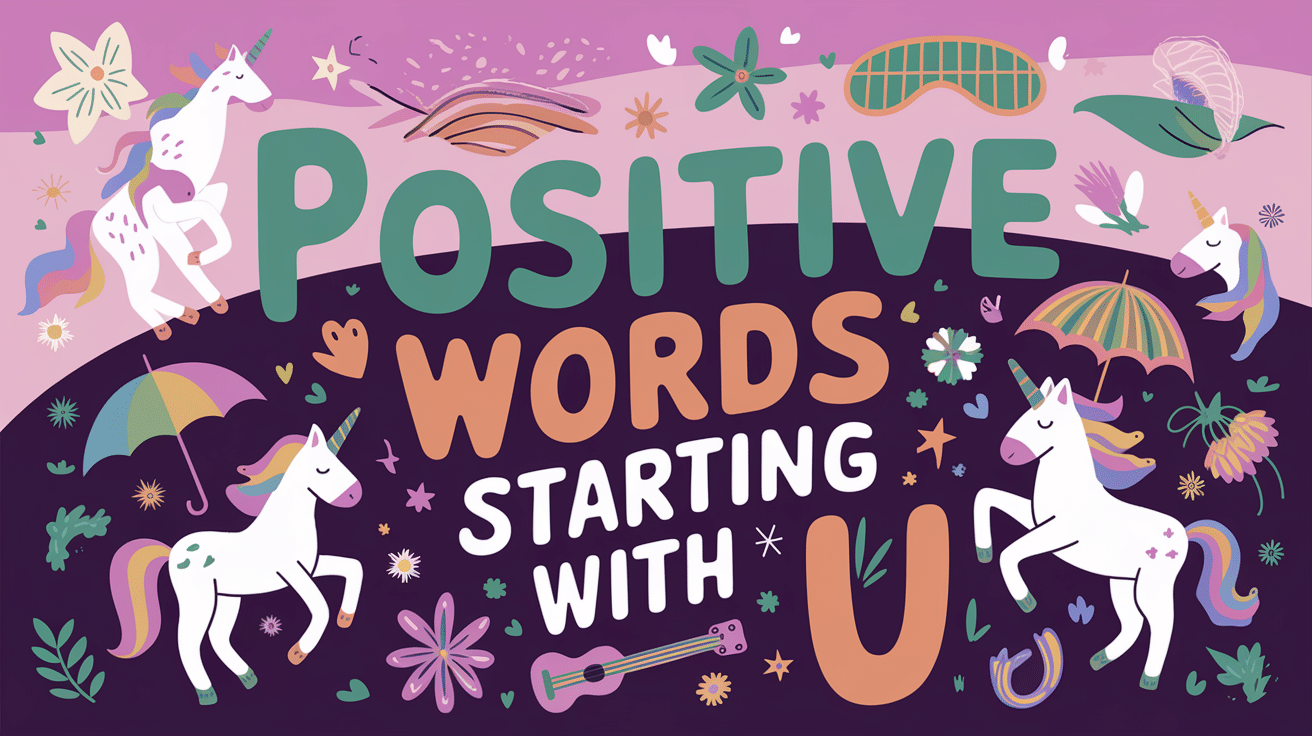 211 Positive Words that Start with U to Brighten Your Day