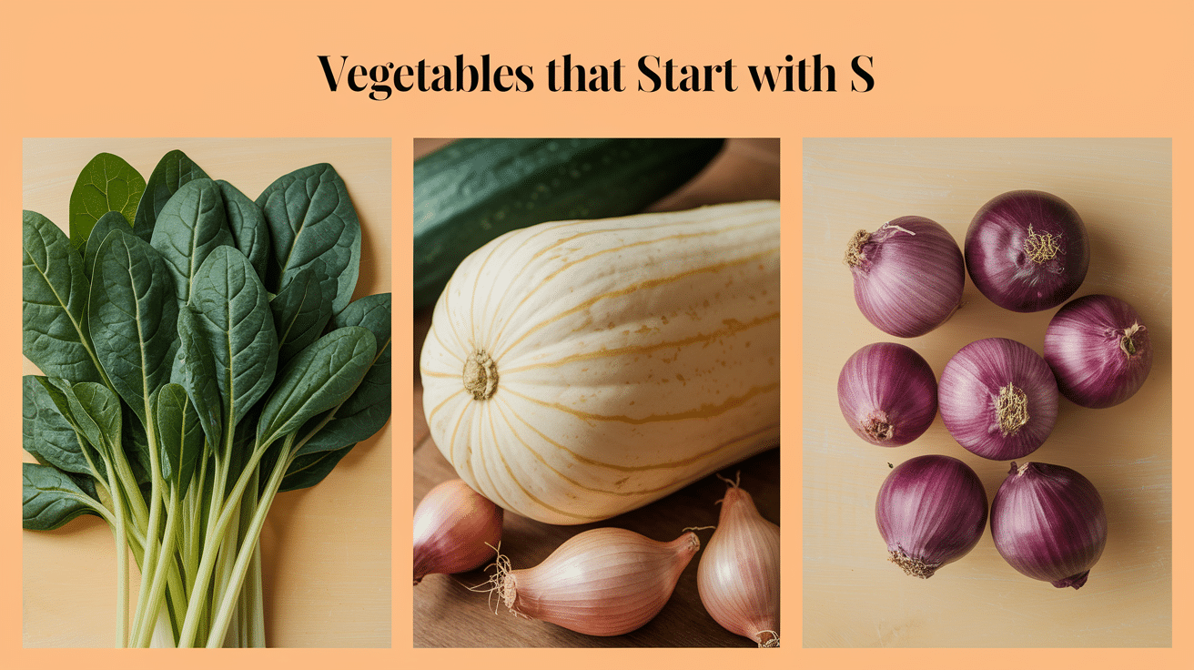 70 Vegetable Names that Start With S: A Complete List