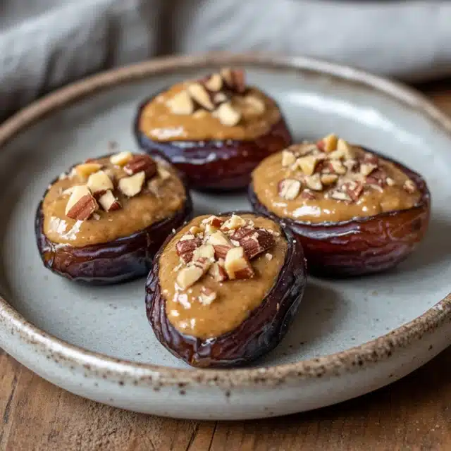 Dates Stuffed with Nut Butter