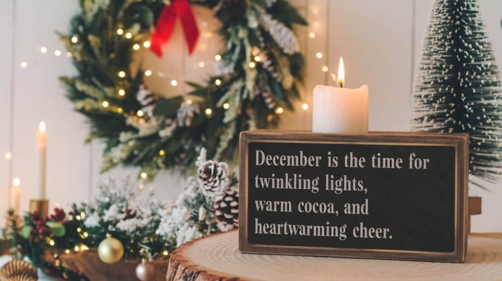 Festive and Holiday-Themed December Quotes