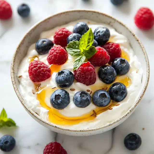 Greek Yogurt and Berries