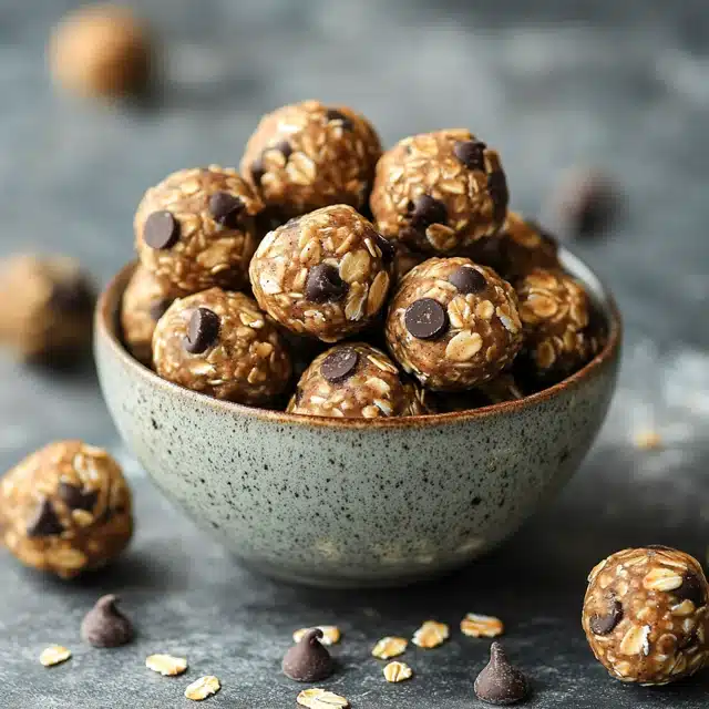 No Bake Cookie Dough Bites