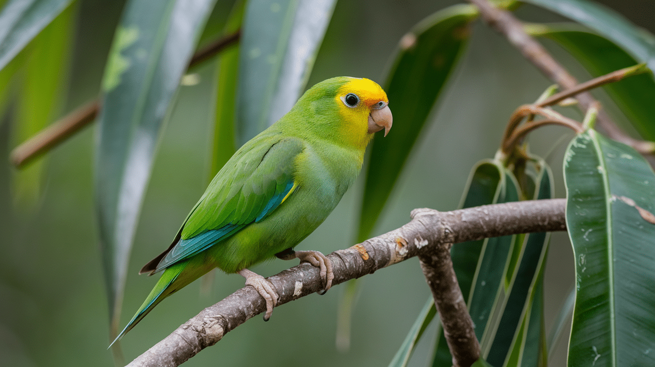 Yellow-faced_Parrotlet