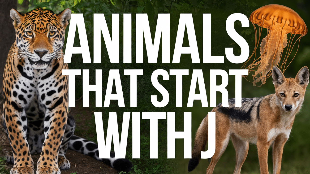 animals that start with j