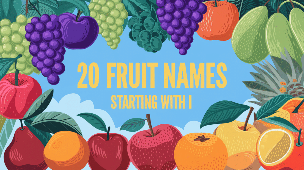 20 Fruit Name Start With I: A Complete List