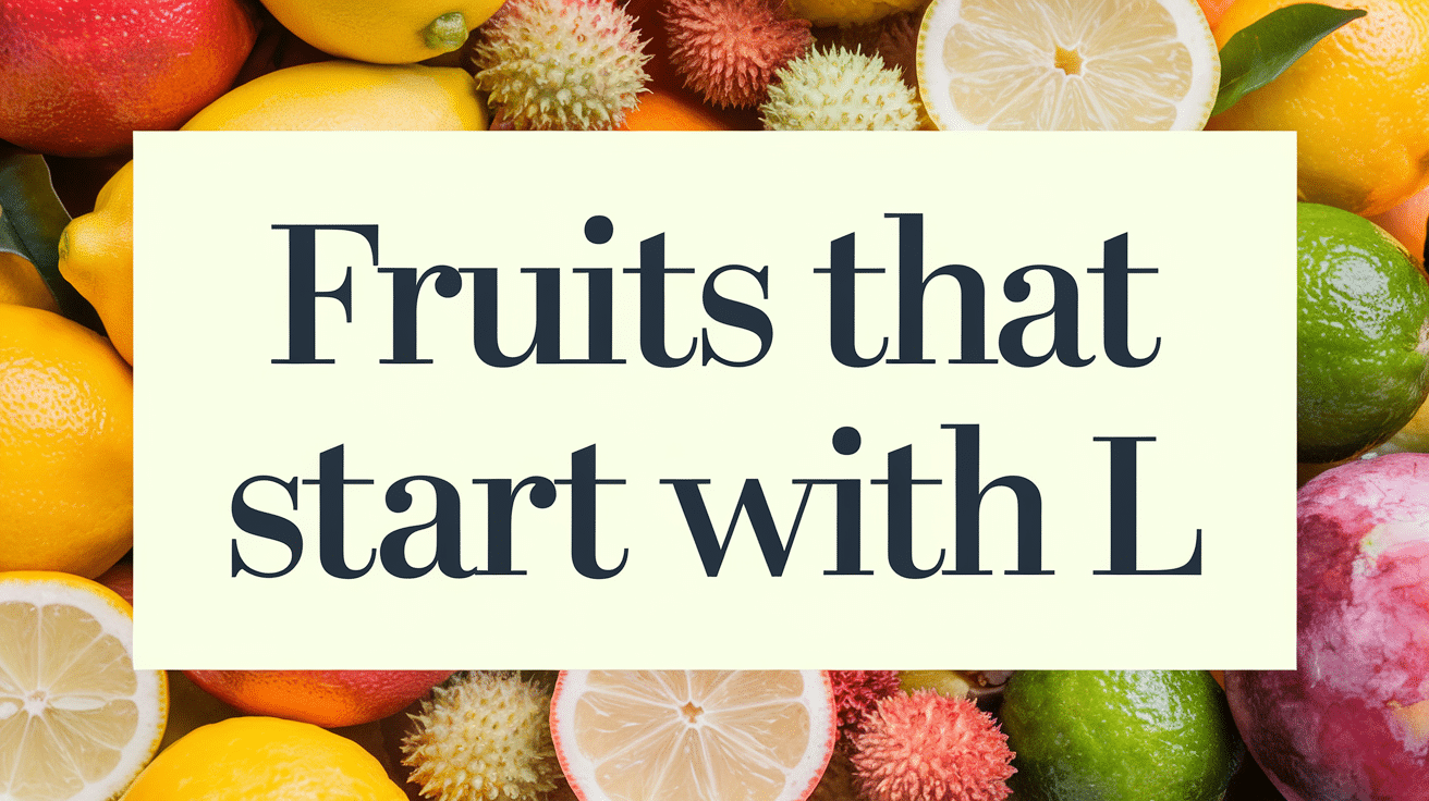 fruits that start with l