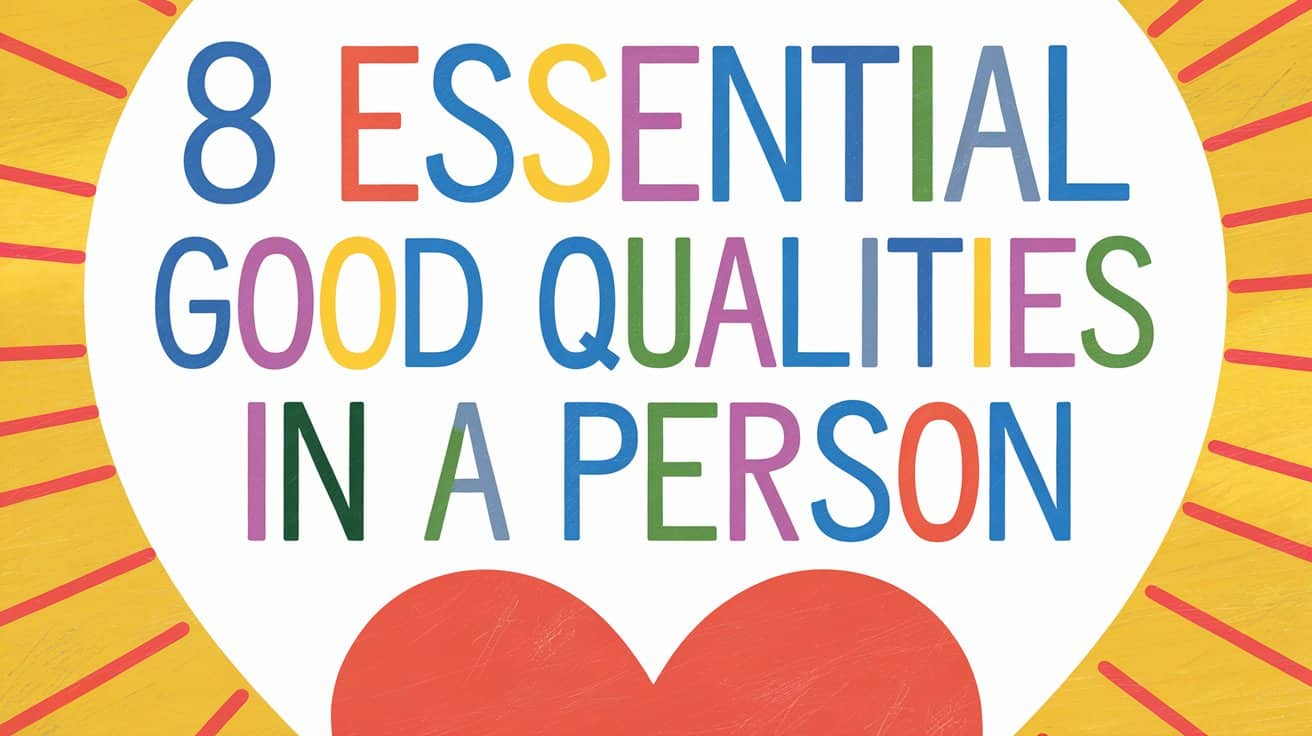 good qualities in a person