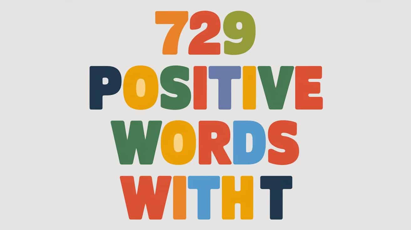 positive words that start with t