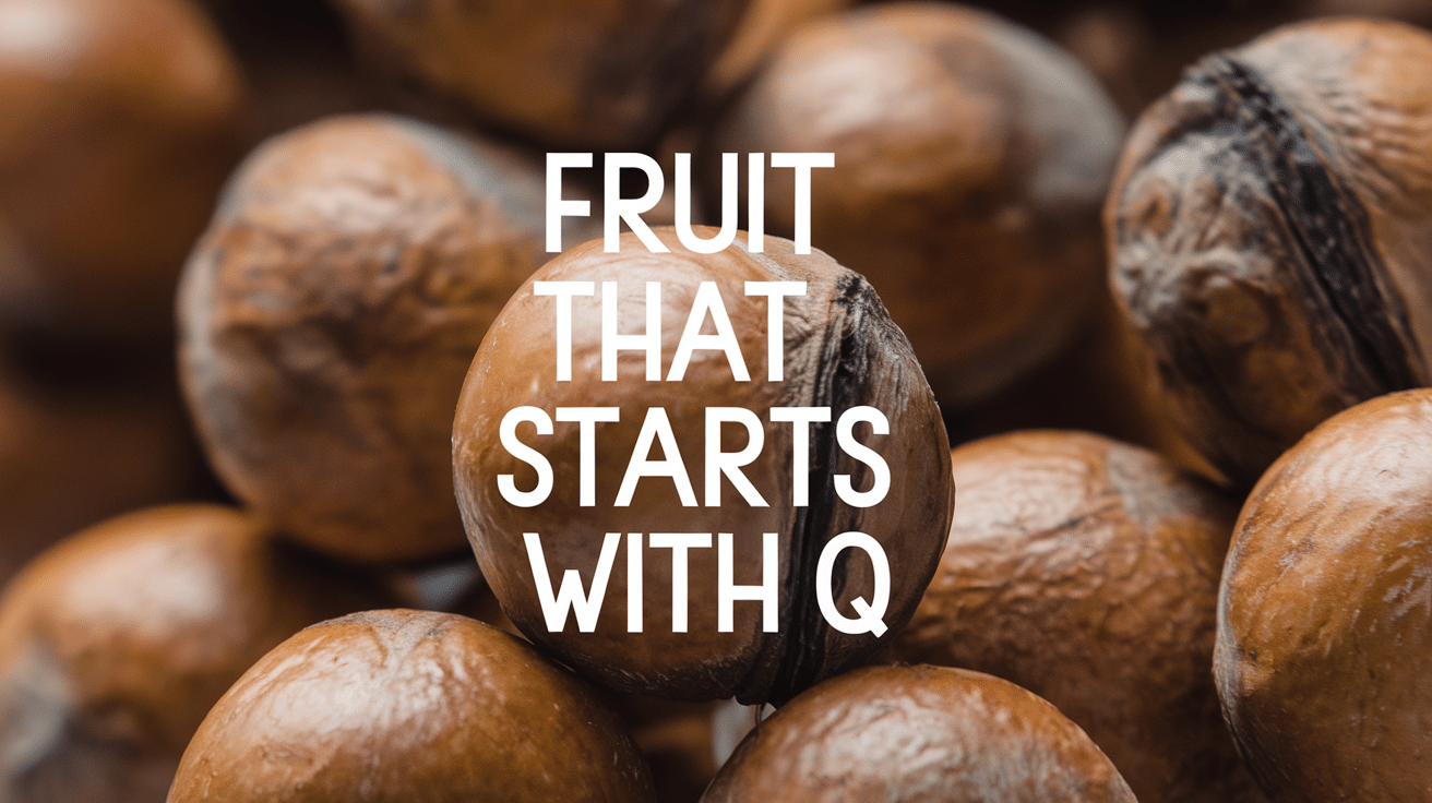 what fruit starts with q