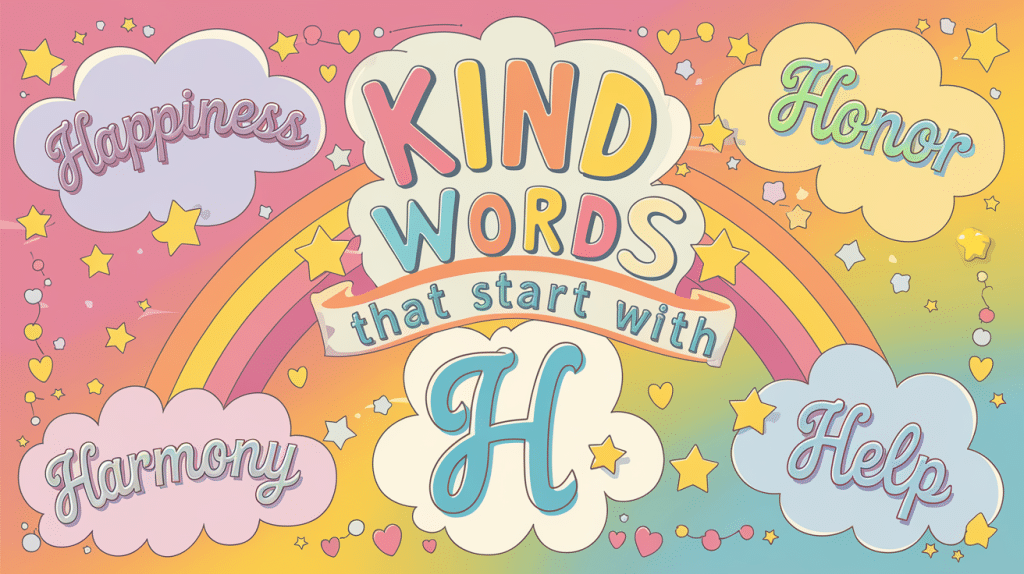 354 Kind Words that Start with H to Brighten Your Day