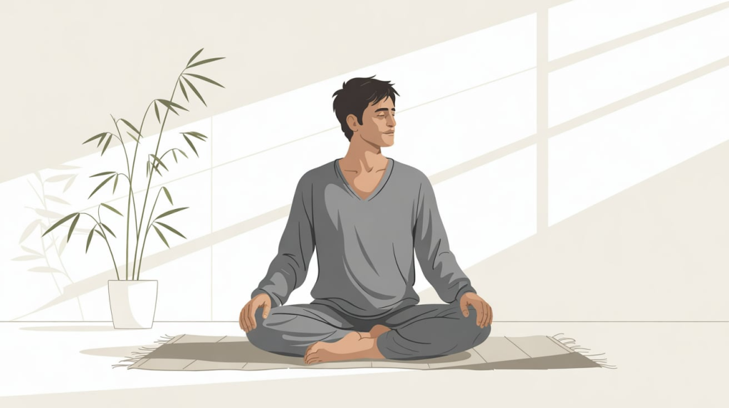 A self disciplined man