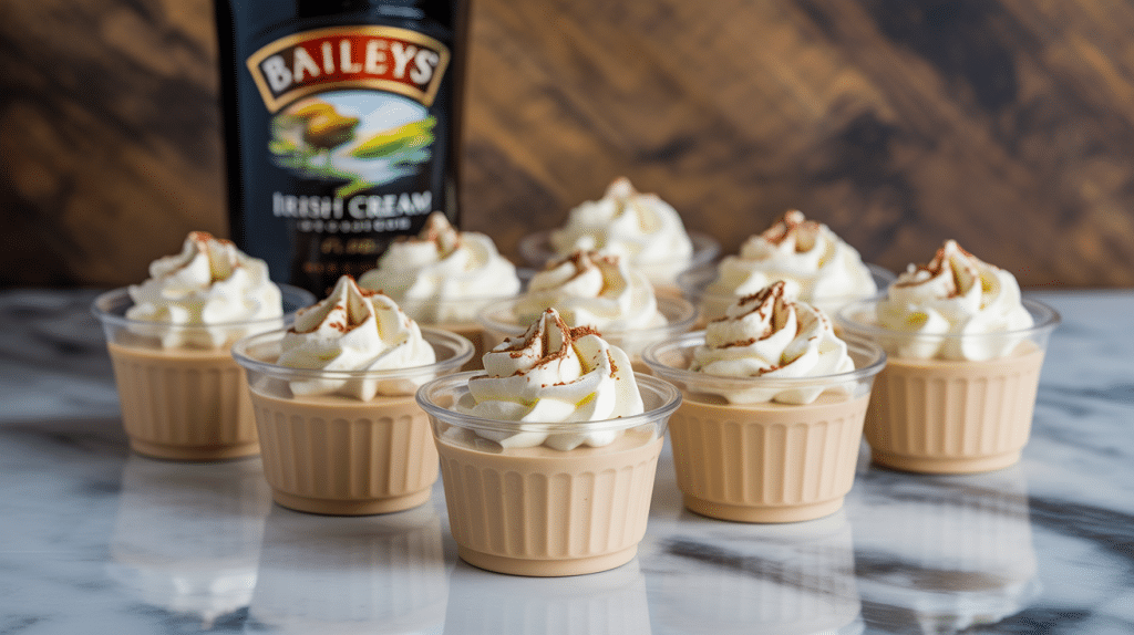 Bailey's Irish Cream Jello Shots