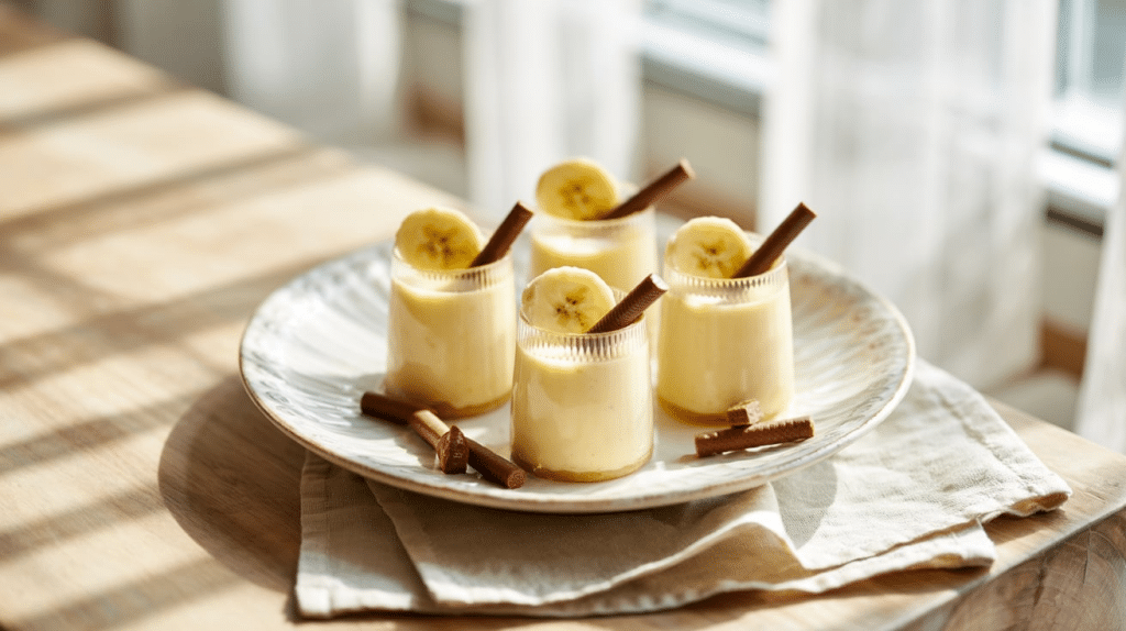 Banana Cream Pie Jello Shots