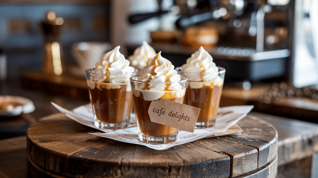 Caramel Latte Jello Shots