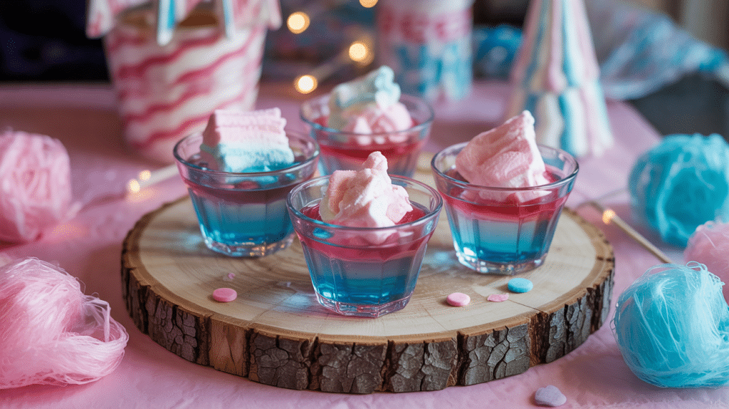 Cotton Candy Jello Shots