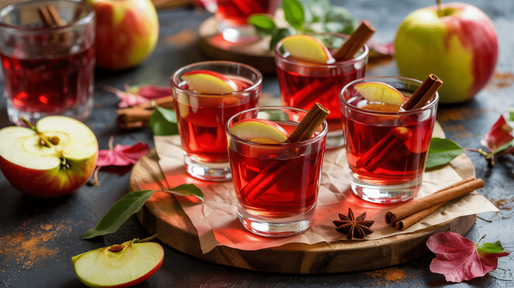 Fireball Cinnamon Apple Shots
