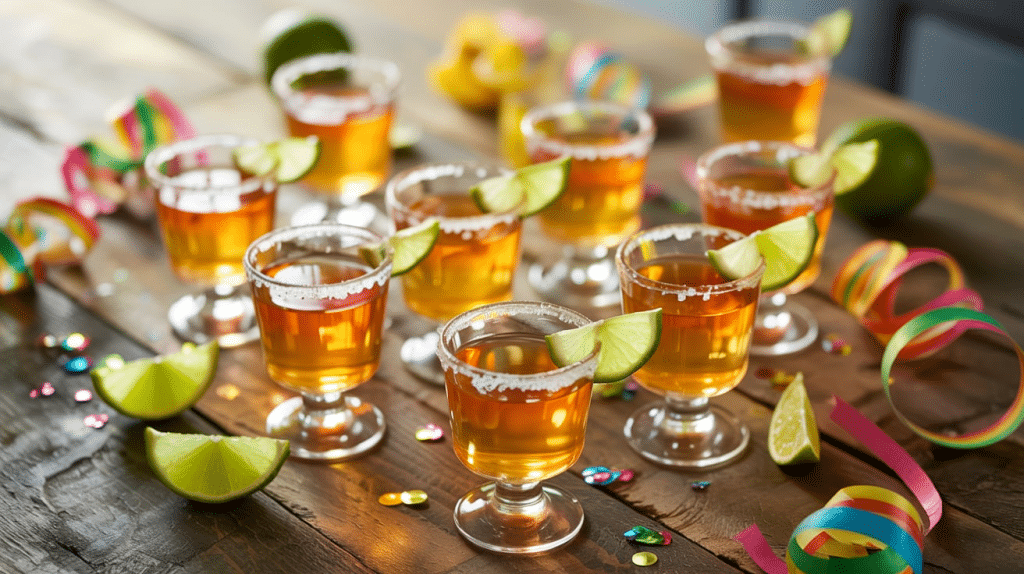 Mango Margarita Jello Shots