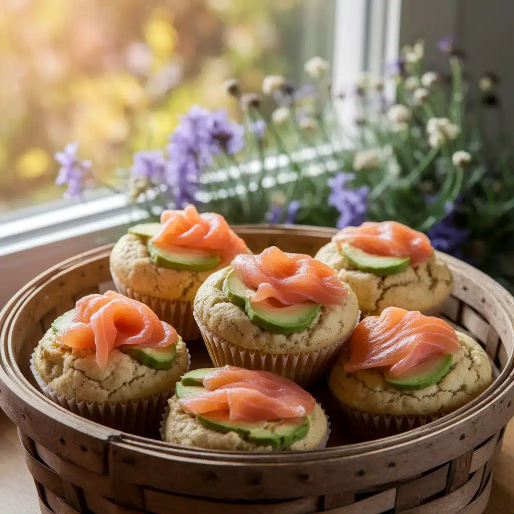 Smoked Salmon Breakfast Muffins
