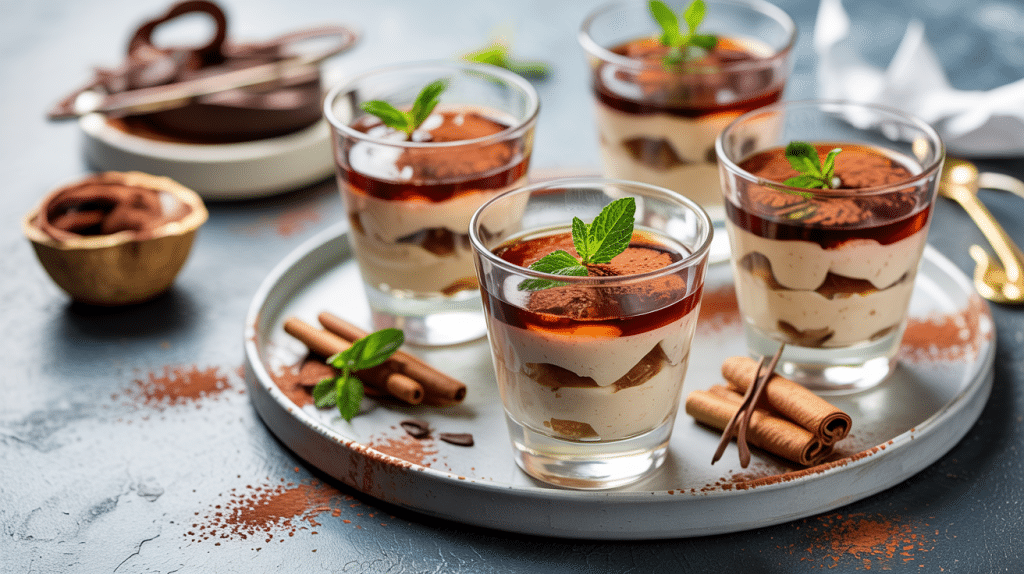 Tiramisu Jello Shots