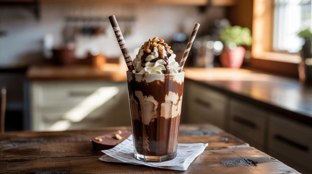 chocolate peanut butter shake