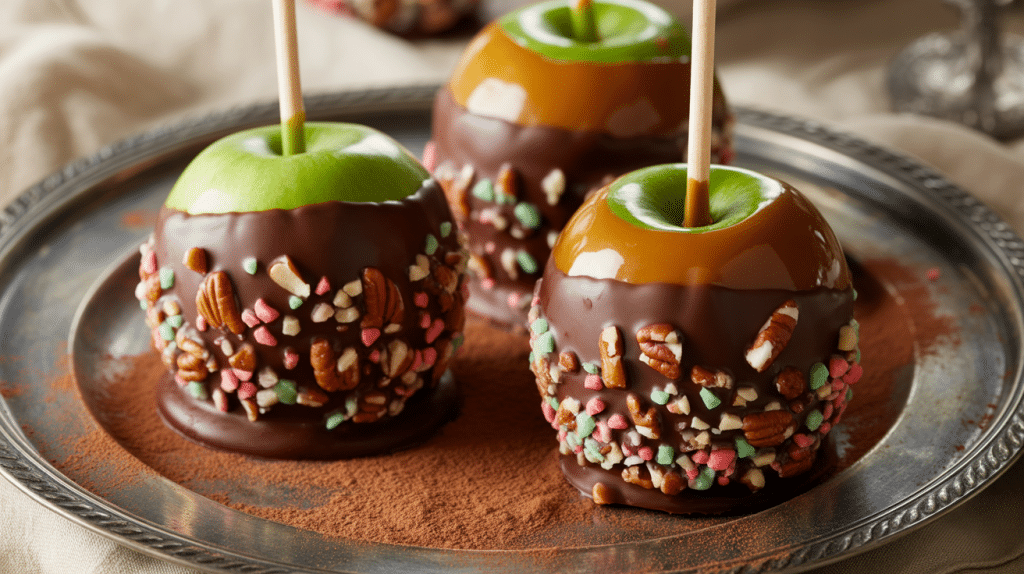 double dipped apple candy